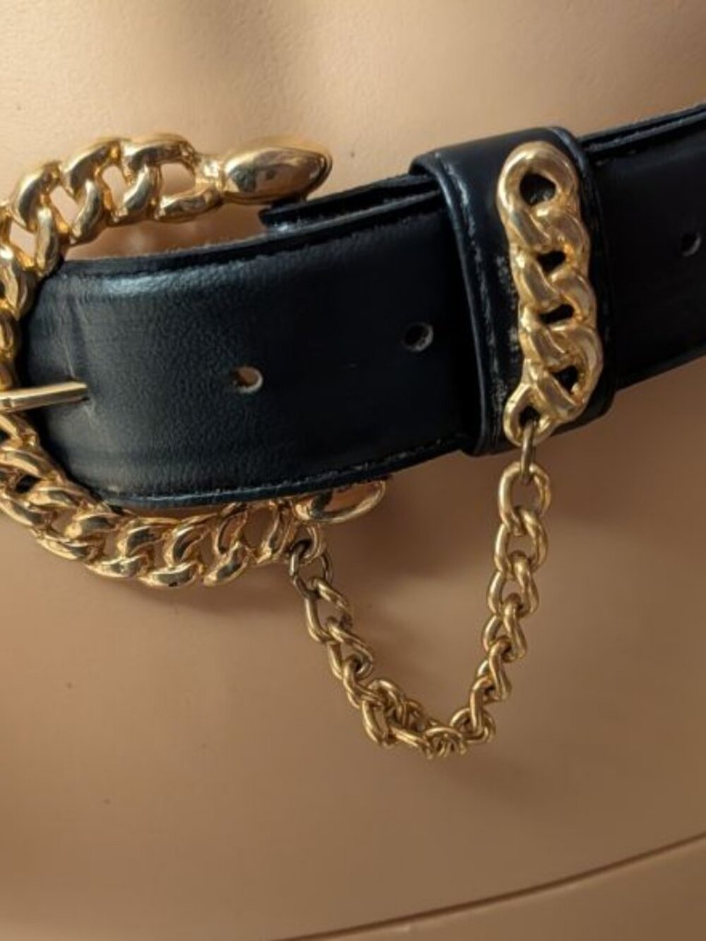 Vintage Leslie Faye Leather Belt